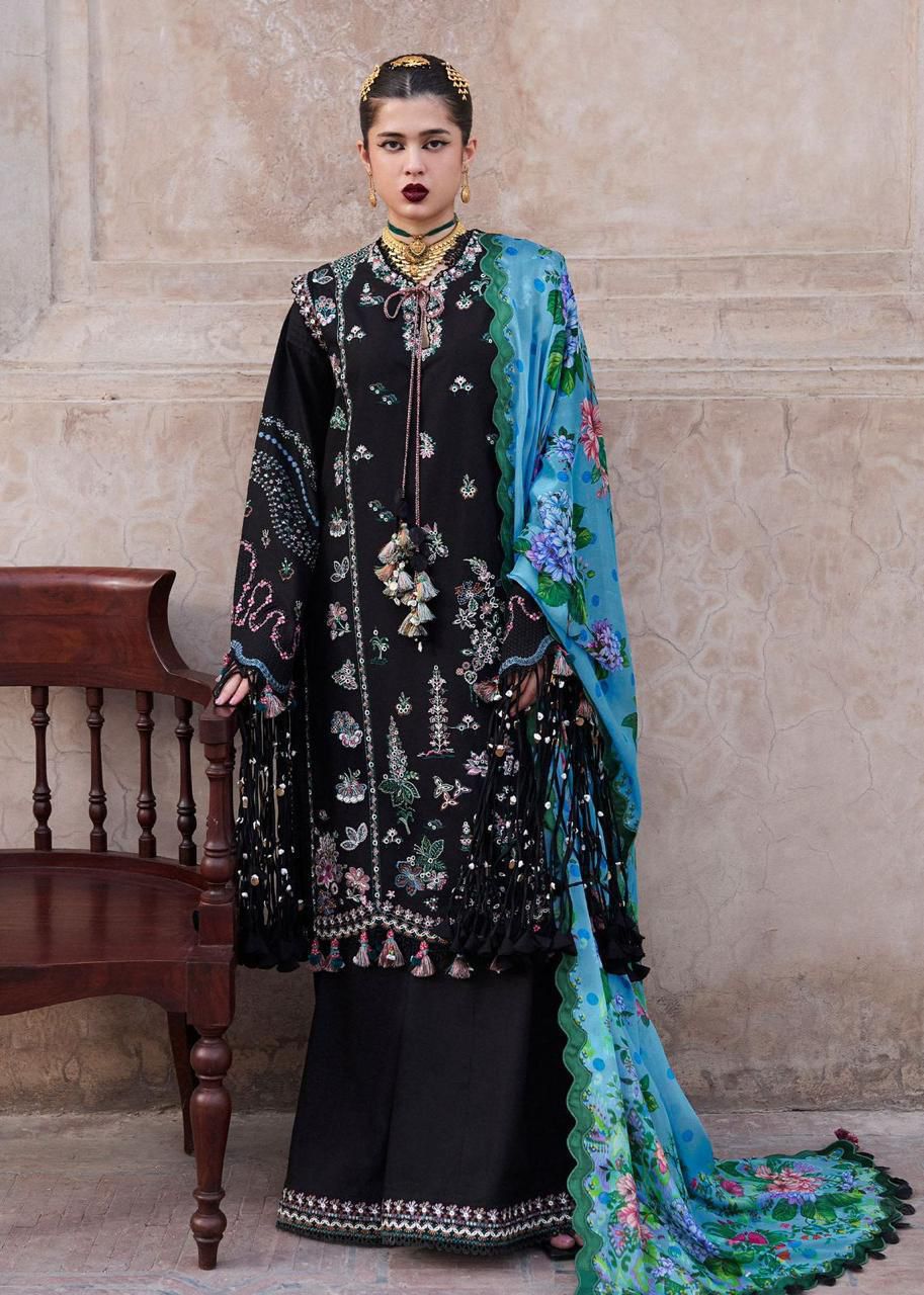 Maria B Dhanak - Heavy Embroidery