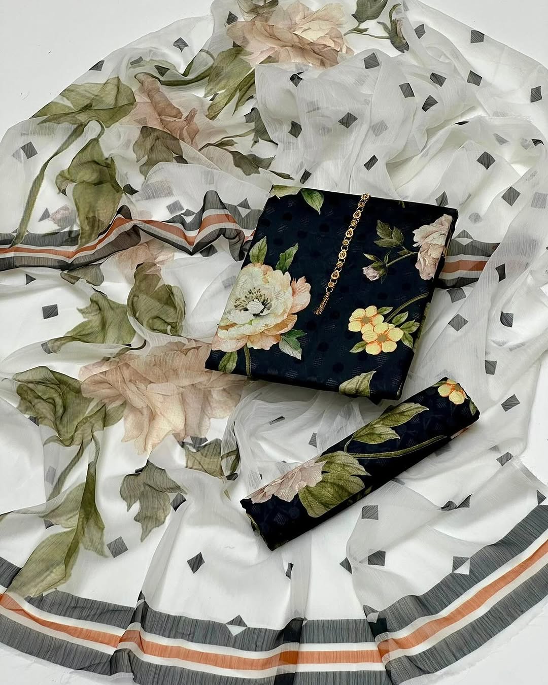 Premium Swiss Lawn 3pc Unstitch