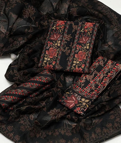 Premium Swiss Lawn 3pc Unstitch