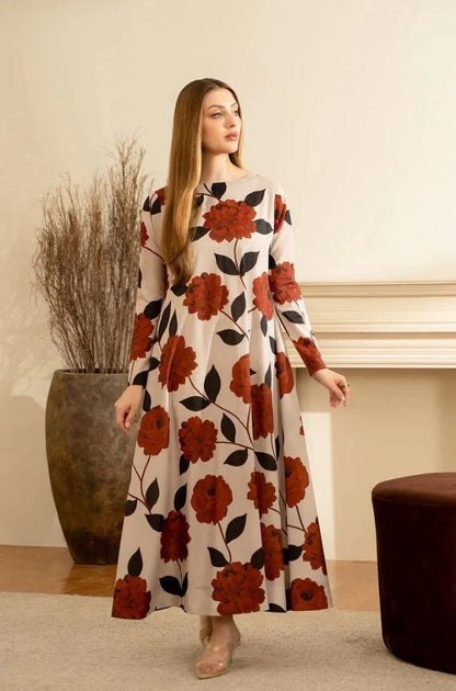 Digital Printed Swiss Lawn 3pc Unstitch