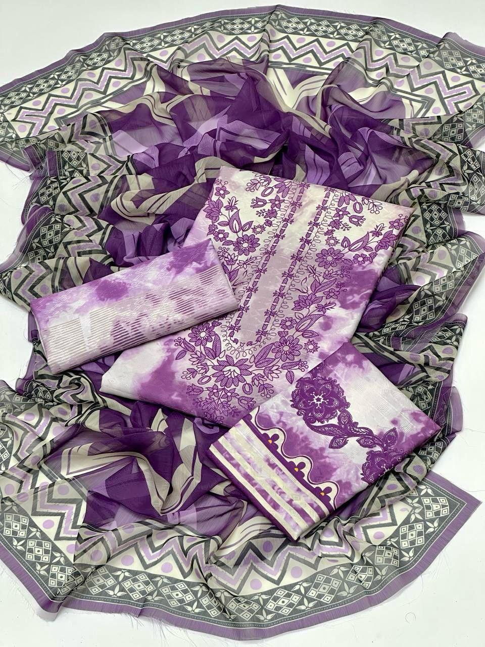 Swiss Lawn 3pc Unstitch